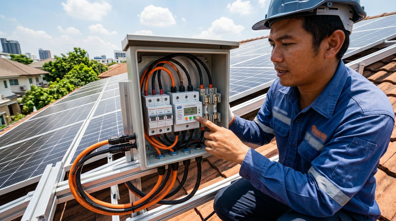 กันฟ้าผ่า SPD แบบมีจอมอนิเตอร์ จำเป็นแค่ไหน และอ่านสถานะให้ออกก่อน MOV หมดอายุโดยไม่รู้ตัว