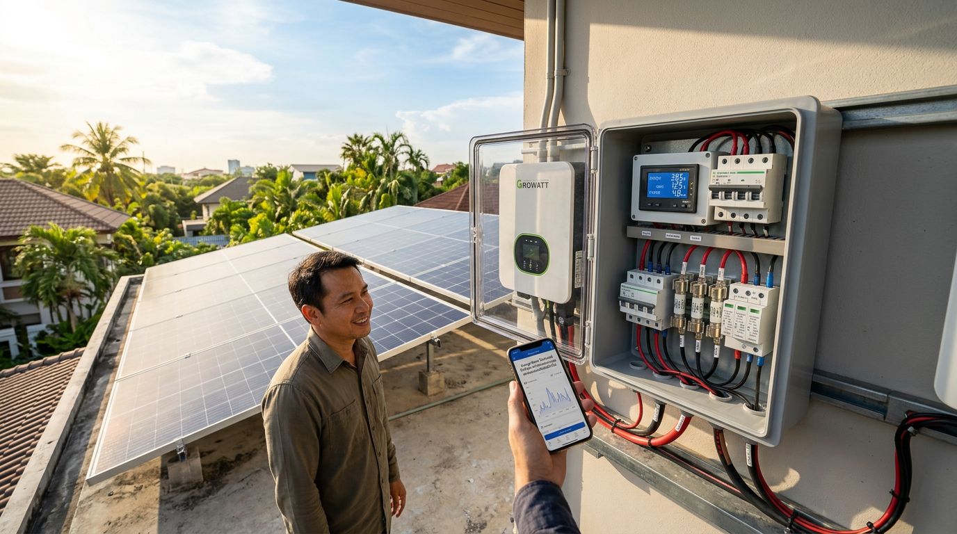 Energy Meter โซล่าเซลล์ วัดได้มากกว่าแค่กระแส-แรงดัน และช่วยประหยัดค่าไฟได้จริงยังไง
